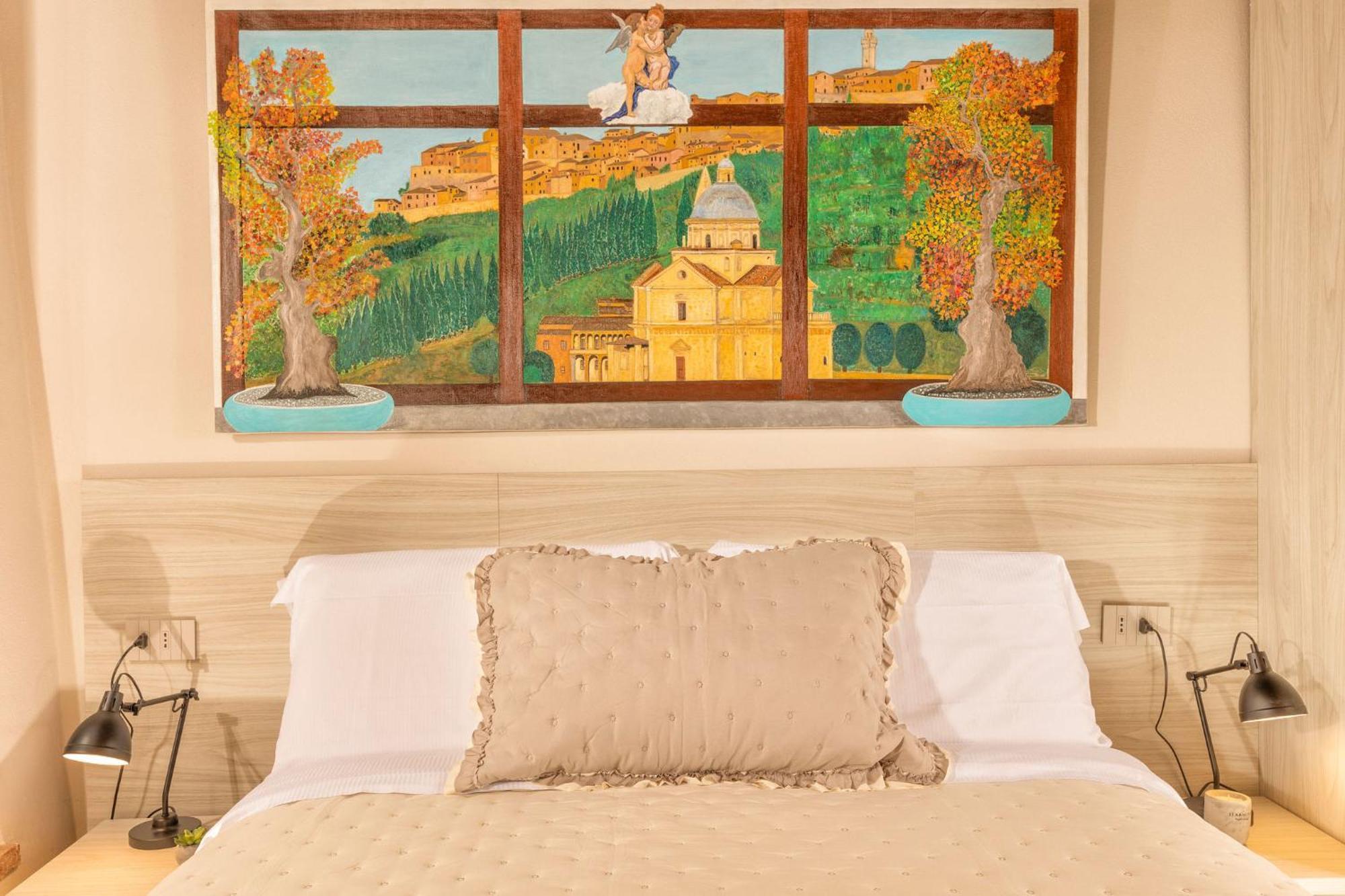 Palazzo Falcinelli Luxury Room In Montepulciano Center With Air Conditioning And Elevator Bagian luar foto